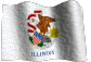 Illinois  State Flag