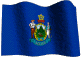 Maine  State Flag