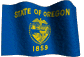 Oregon  State Flag